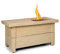 Blumfeldt Corinth Gas-Feuerstelle, Heizstrahler & Feuerstellen 40.000BTU/13kW, Feuerstelle mit Abdeckung, Heizstrahler Gas, Edelstahlbrenner, beige