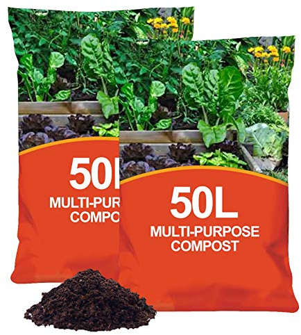 simpa Multi Purpose Specially Formulated Nutrient Rich Potting Compost - 100L