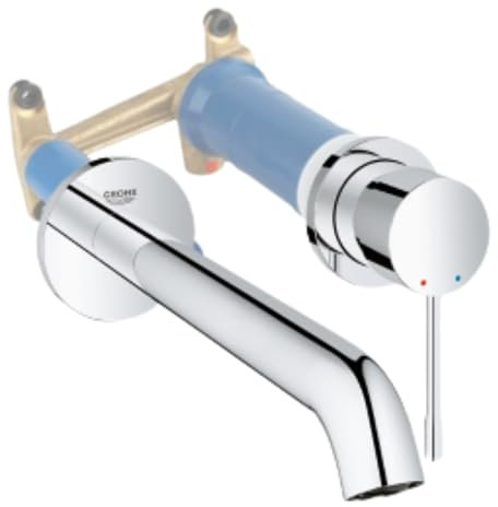 Mitigeur mural lavabo GROHE Essence avec corps encastré L Chromé