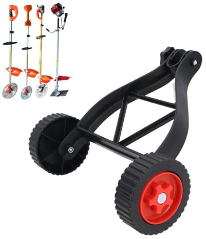 Gräsklippare Stödhjul Justerbar strängtrimmer Stödhjul Tillbehör Trädgårdsarbete Weed Wacker hjul för 23-28 mm klippare skaftrör