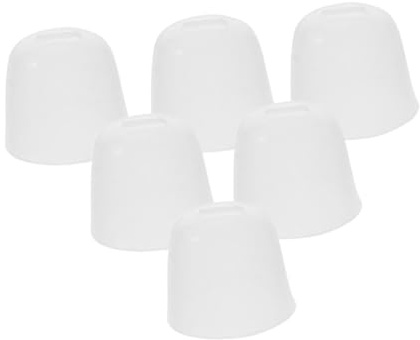 ibasenice 6pcs Silicone Flute Mouthpieces for Ocarina Replacement Parts for Flute Practice
