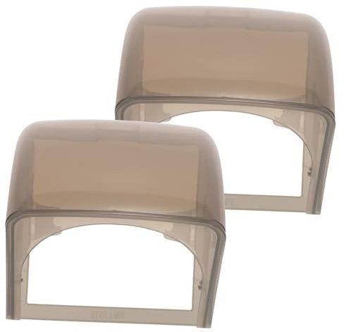 SUPVOX 2Piezas Cubierta Protectora de Enchufe Exterior Protector de para y Áreas Exteriores Instalación y Resistente