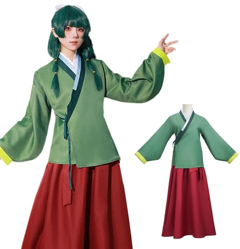 Yunlaishaocer Maomao/Jinshi utklädnadsdräkt, anime hampu för vuxna, cosplay, animekostym för halloween, karneval, fest