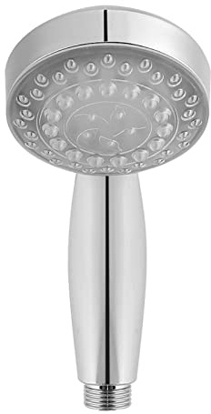 Qcwwy Cabezal de Ducha LED, 3 Colores Cambiando de Agua LED Light Sensor de Temperatura Baño Homalígena Cabezal de Cascada Cabezal de Ducha para la Ducha Colorida Experiencia en la
