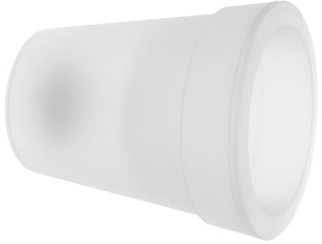 YARNOW Macetero Luminoso Exterior Bombilla LED Solar Exterior, Luz Cálida, Abs Resistente Temperatura, sin Electricidad para Jardín y Patio
