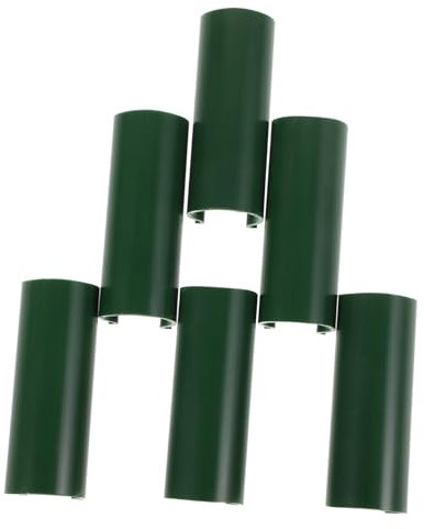 BESPORTBLE 32pezzi Clip Per Tubi Serra Verde Morsetti Resistenti Per Pellicola Serretta Rete Ombreggiante e Telo Per Giardino Clip in Pvc e Pe Ad Alta Resistenza Al Calore Per Orto e Sostegno