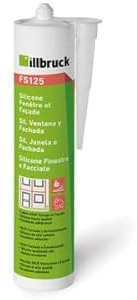 Mastic batiment FS 125 Blanc ibiza 9010 310ml Illbruck