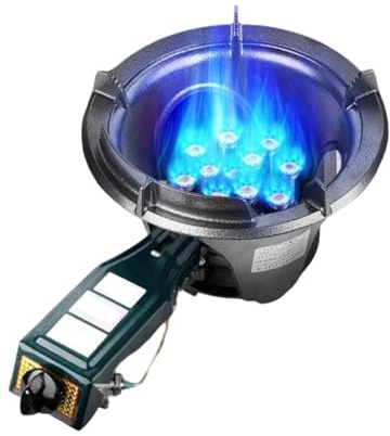 Fornello A Gas Da Campeggio, Fornelli Da Tavolo Commerciali A Risparmio Energetico, Fornello A Propano GPL Con Bruciatore Singolo,9/12/14,5/18 KW(18 nozzles)