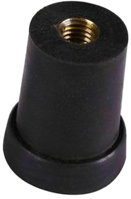 TWTCZOZ Endpin Rubber Tip String Instrument Endpin Stopper Double Bass Plug Anti Slip Protector Rubber Threaded Cap Easy Installation Suitable for Concert Stu, 8mm