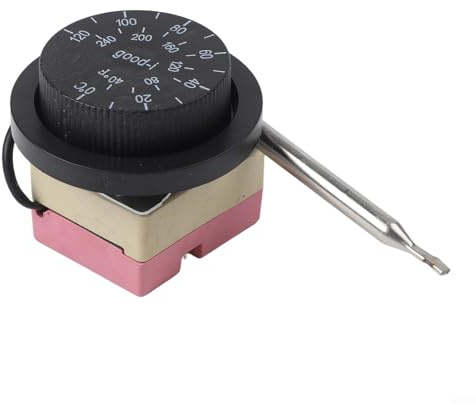 YobiLife inbyggd termostat 0-120 °C termostat med fjärrsensor knopp termostat