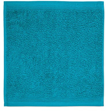 Möve Superwuschel Waschhandschuh aus 100% Baumwolle, Aquamarine, 30 x 30 cm