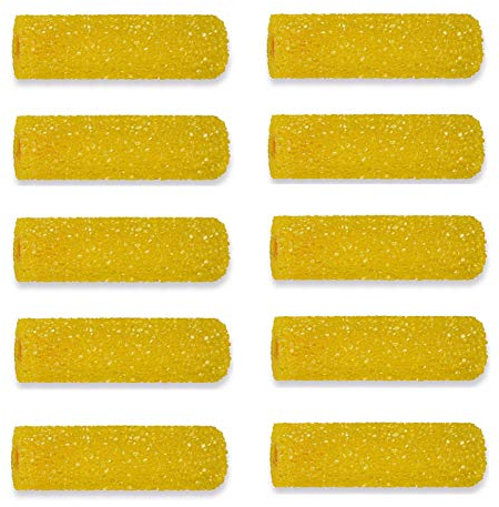 Grobschaum Strukturrolle Grobschaumwalze Grobschaumrolle Farbrolle 11cm Schaumstoff Strukturwalze für Putze und Spachtelmassen (10)
