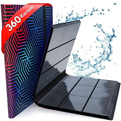 AEY Catcher® Sammelalbum für Pokemon Karten (mehrfach bestückbar) - Sammelheft für Sammelkarten - Binder - Sammelmappe groß A4