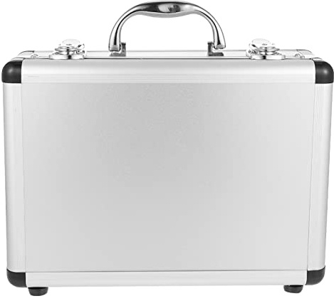 DOITOOL Handheld Tool Storage Box Portable Tool Organizer Case with Secure Lock Foam Insert for Household Tools 12.59X9.05X4.33 Inch