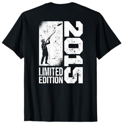 Tontauben Jahrgang 2015 geboren Geburtstag Tontaubenschießen T-Shirt