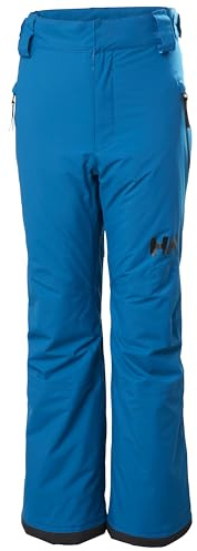 Helly Hansen Junior Legendary Pant - Waterproof Kids Snow Pants - Articulated Boys Ski Bottoms, Extendable Snow Gear for Kids - 540 Cerulean Blue - 14