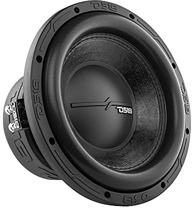 DS18 ZR10.2D Elite-Z 25,4 cm Auto-Audio-Subwoofer, 1400 W, Dual-Schwingspule, 2 Ohm, DVC, 2 + 2 Ohm (1 Lautsprecher), Schwarz