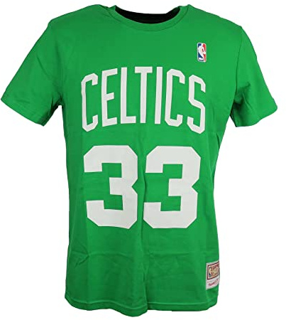 Mitchell & Ness NBA HWC Name & Number Tee - Boston Celtics, Larry Bird