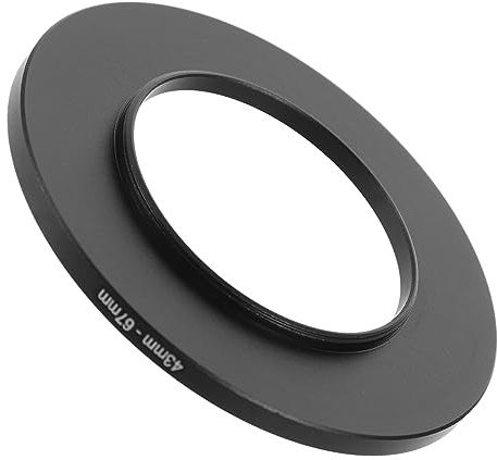 Operitacx Anneau Adaptateur de Filtre UV pour Caméra Anneau Durable pour Protection de Lentille et Remplacement Facile