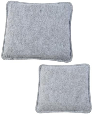 Hemobllo 2 piezas Almohadillas de Fieltro Multifunción para Aguja de Fieltro Cojines Decorativos Resistentes y Cómodos Base para Proyectos de Manualidades Casa