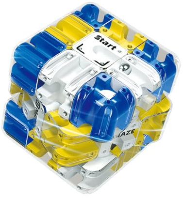 3D con Bolas Giratorias-Complejo De Bolas De Laberinto, Juguete Rompecabeza, Carreras RU-bik, Rompecabeza Educativos, Cubo Des Mazo Interactivo para Niños, Cumpleaños 8,5 Cm