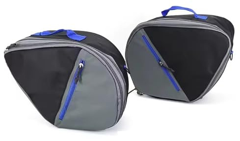 Borsa Posteriore Moto Borse Interne Espandibili Nere Per Tracer 9GT 2022 2023 2024 Per Per Tracer9 GT Per Tracer900 Borse Laterali Moto(Blue)