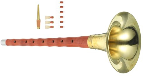 WHAMVOX Suona Profesional China de Palisandro Rojo para Principiantes, Instrumento de Viento en Clave D, Práctico y Tradicional, Adecuado para Enseñanza y Festivales, Color Aleatorio