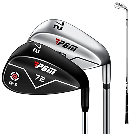 Loft Club de golf à 72 degrés pour droitier, homme et femme, noir (72D))