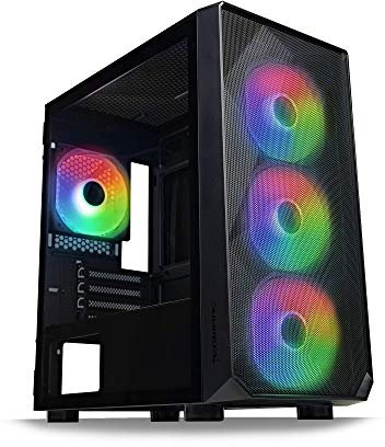 Tecware Forge M - Mini tower per PC da gaming ARGB mATX mesh