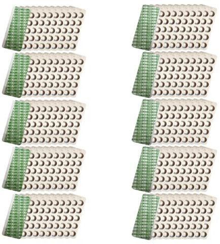 harren24 pastiglie per l‘analisi dell'acqua in piscina per shaker (Rapid), DPD1 (cloro libero), Phenol Red (valore del pH), Pastiglie reagenti, jacuzzi 60x 100x 200x 500x 1000x ((2x500 pastiglie))