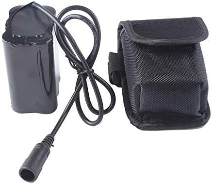 Batterie 8.4 V 12000 MAh 6 X 18650. Batterie pour Éclairage De Vélo Et Sac pour Accessoires De Lampe De Poche Et Lampe Frontale 1 Pièce