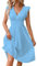 Robe Boheme Chic Longue Grande Taille Femme Robe Satin Robe Short Femme Intégrée Robe Noire Femme Soiree Robe Ete Femme Longue Robe Rose Poudré Robe Femme Ronde Robe Femme Solde Bleu Ciel L