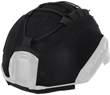 Honhoha Cubierta de Cascos Militares tácticos - Funda para Cascos Airsoft Funda para Cascos de Nailon Funda para Cascos tácticos Militares de Combate - Accesorios de Cascos de Combate de Camuflaje