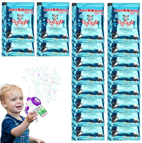 Liquide pour machine à bulles, recharge de solution à bulles | Concentré de recharge de solution à bulles | Liquides à bulles portables de 10 ml pour les activités de plein air des , machine à à bulle