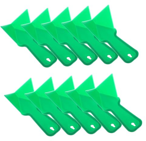 Truelle D’angle pour Plaques de Plâtre Verte, Lot de 10 Pièces