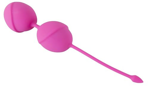 You2Toys Silicone Love Balls - stimulierendes Liebeskugel-Duo für Frauen, mit rotierenden Kugeln, für effektives Beckenbodentraining, rosa
