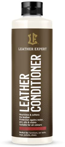 Leather Expert Leather Conditioner 500 ml | Premium Lederpflege für Auto und Möbel | Reinigung und Pflege für Echtleder und Kunstleder | Lederreiniger und Pflegemittel für Autositze, Sofas und Taschen