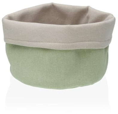 MGE - Panera - Bolsa Pan - Cesta de Tela para Pan - Organizador de Cajones, Armarios y Estantes - Caja de Almacenaje Multiuso - Cesta de Almacenamiento - Diseño 1