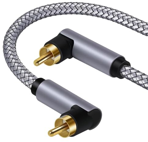 LLHCF Cavo coassiale digitale 1/2/5m maschio a maschio cavo subwoofer per amplificatori sistemi Home Theater Riduzioni del rumore