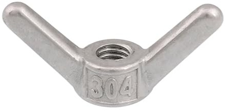 M6 M8 M10 M12 M14 M16 M18 M20 M24 304 Acciaio inossidabile speciale Dado a mano Dado a griffe Dado a farfalla piccolo Dado ad alette(M10-1pcs)