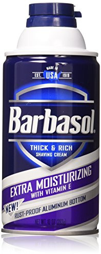Barbasol Extra Moisturizing With Vitamin E Shaving Cream, 10 oz., 2 Piece