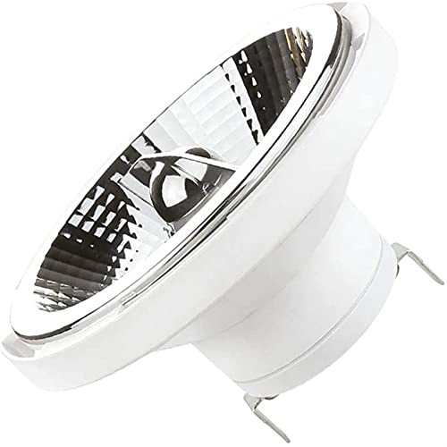 luces al aire libre Guía de luz LED de atenuación AR111 Spotlight 12W GU10 G53 Paquete de plástico Paquete de aluminio COB Lámpara de COBRES ES111 decoración del patio