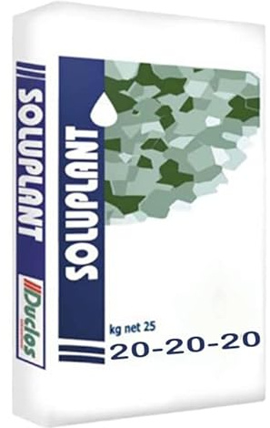 Vialca SOLUPLANT Classic Fertilizzante IDROSOLUBILE Completo 20-20-20 25KG