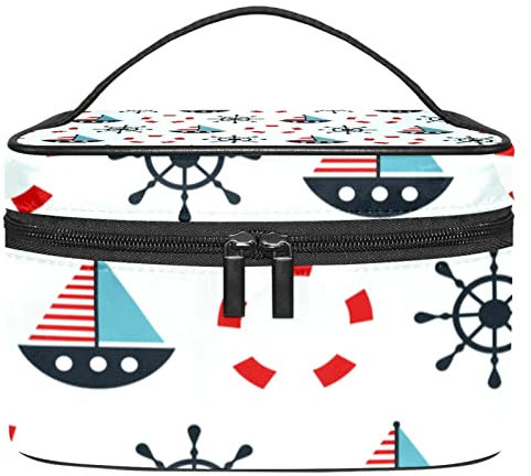 Sailing Lifebuoy Pouch Bags Small Travel Waterproof Cute Girls Portable Cosmetic Makeup Bag