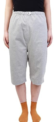 Biancheria intima per incontinenza per adulti, a tre strati, impermeabile, per uomini e donne, traspirante e lavabile, protezione dalle perdite urinarie per anziani (pantaloni corti, XL)