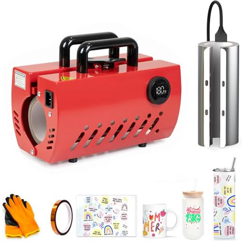 TAZZOR Tassenpresse 11oz-30oz, 620W Sublimationspresse für Tassen, Mug Press für Cricut, Tassenpresse Sublimationspresse, Sublimationsdrucker Tassen, Ideal für DIY Projekte
