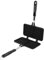 Stovetop Waffle Maker Double Head Pan Anti Stick Aluminum Even Heating Baking Cookware for Delicious Homemade Waffles, Pancakes and Delicacies