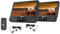 Silvercrest Tragbarer DVD Player mit 2X 22,7 cm (9'') Bildschirmen, Schwarz, DVD, CD, USB, Auxiliary, 22,7 cm (9'') LCD LED, Portable_Video_DISC_Player, Kfz-kompatibel