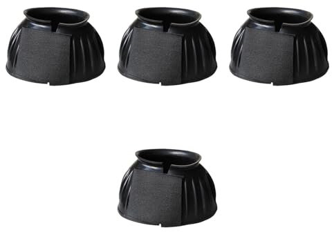 Amagogo 4X Hufschuh für Pferde, Fußschutz, tragbarer Hufschutzschuh, Hufschutz für Training und Rennreiten, XL