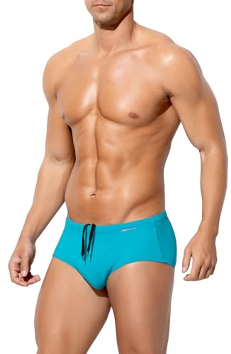 Mauro Kane Bañador Slip Hombre Bañador Natacion Hombre con Cordón Ajustable Secado Rápido Playa Surf Swimming Briefs